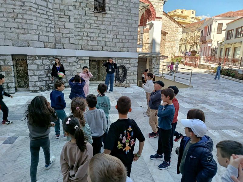 Η 4ήμερη Πασχαλινή Κατασκήνωση στην πόλη της Ιεράς Μητροπόλεως Δράμας